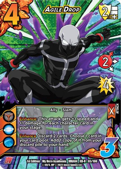 MHA04-1st-065/108XR Agile Drop (XR Foil)