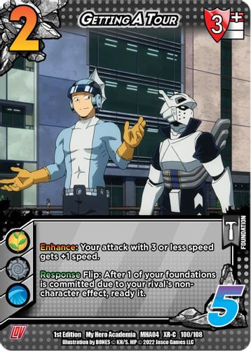 MHA04-1st-100/108XR Getting a Tour (XR Foil)