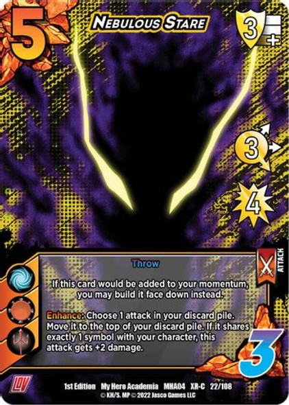 MHA04-Unl-022/108XR Nebulous Stare (XR Foil)