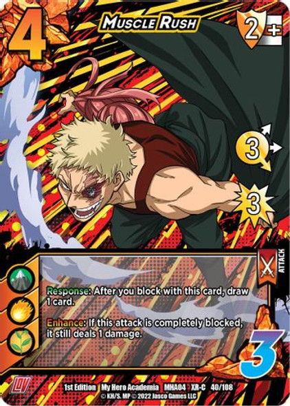 MHA04-Unl-040/108XR Muscle Rush (XR Foil)