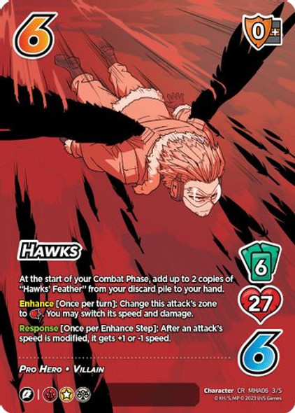 MHA06-3/5CR Hawks (Chrome Rare)