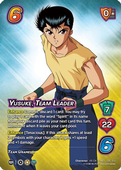 YYHDT-136/154XR Yusuke, Team Leader (XR Foil)