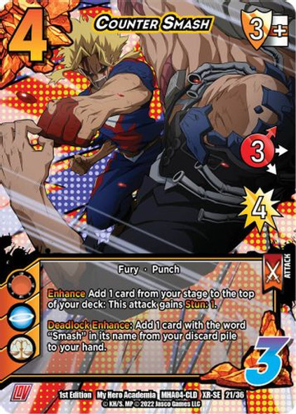 MHA04-CLD-21/36XR Counter Smash (XR Foil)