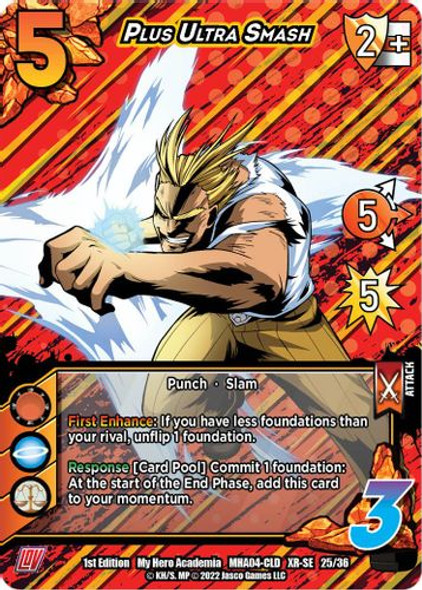 MHA04-CLD-25/36XR Plus Ultra Smash (XR Foil)