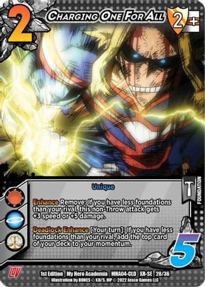 MHA04-CLD-28/36XR Charging One For All (XR Foil)