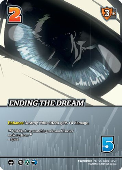 CB01-13/21UC-ALT Ending the Dream (Alternate Art) (Foil)