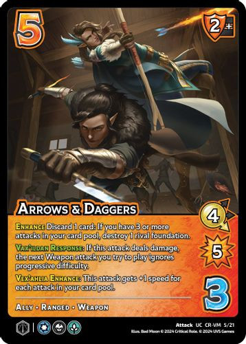 CR-VM-05/21R Arrows & Daggers