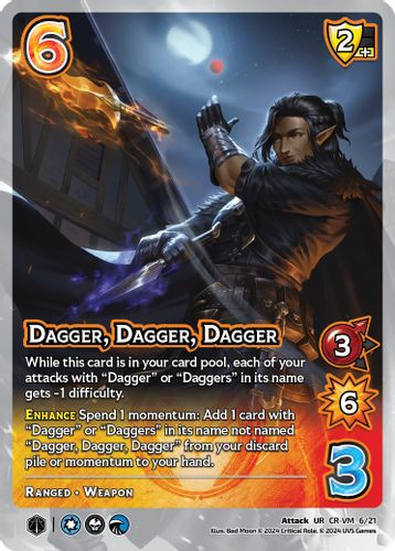 CR-VM-06/21UR Dagger, Dagger, Dagger (Foil)