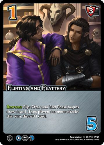 CR-VM-17/21C Flirting and Flattery