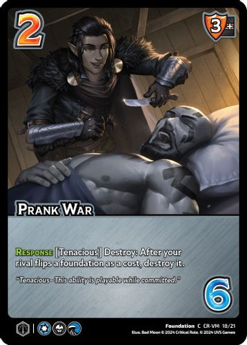 CR-VM-18/21C Prank War