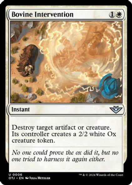 OTJ-0006U Bovine Intervention (Foil)