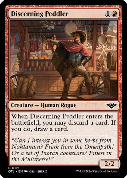 OTJ-0121C Discerning Peddler (Foil)