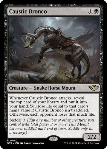 OTJ-0082R Caustic Bronco (Foil)