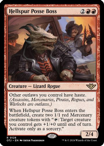 OTJ-0128R Hellspur Posse Boss (Foil)