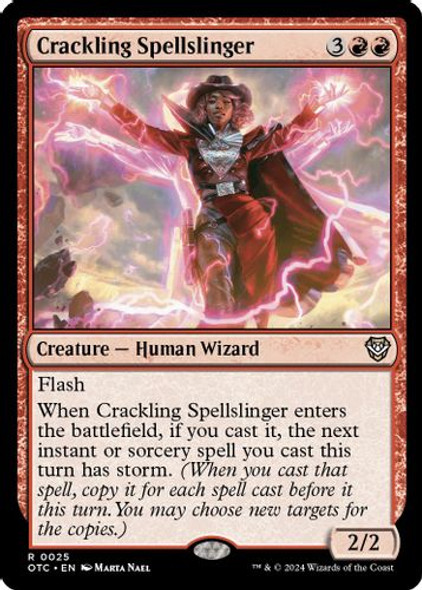 OTC-0025R Crackling Spellslinger