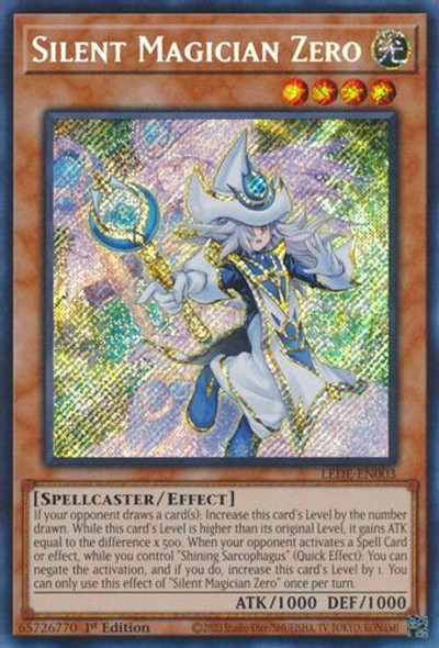 LEDE-EN003 Silent Magician Zero (Secret Rare) <1st>