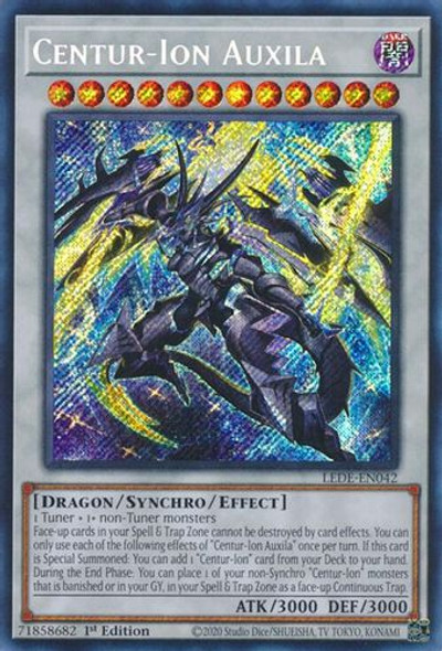 LEDE-EN042 Centur-Ion Auxila (Secret Rare) <1st>