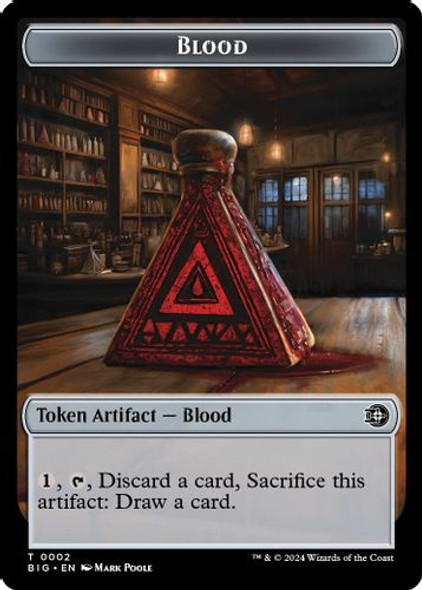 (BIG) 02-BIG//20-OTJ Blood // Plot Double-Sided Token