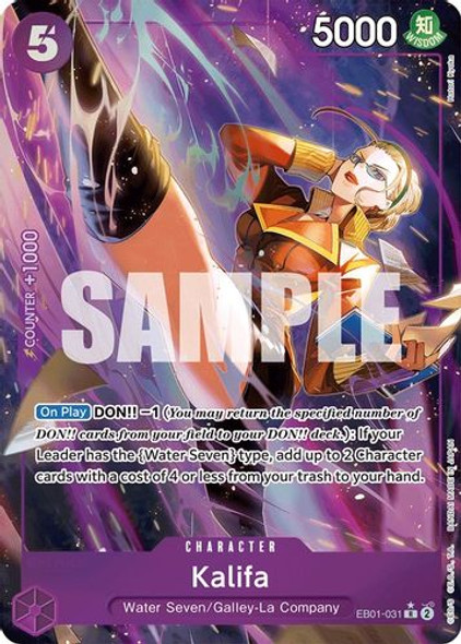 EB01-031R Kalifa (Alternate Art) (Foil)