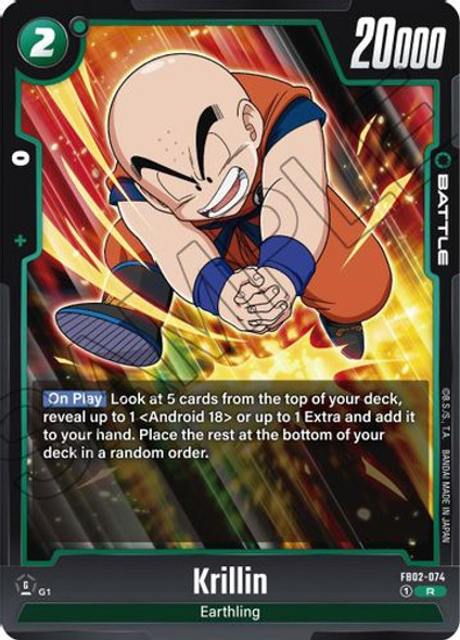 FB02-074R Krillin (Foil)