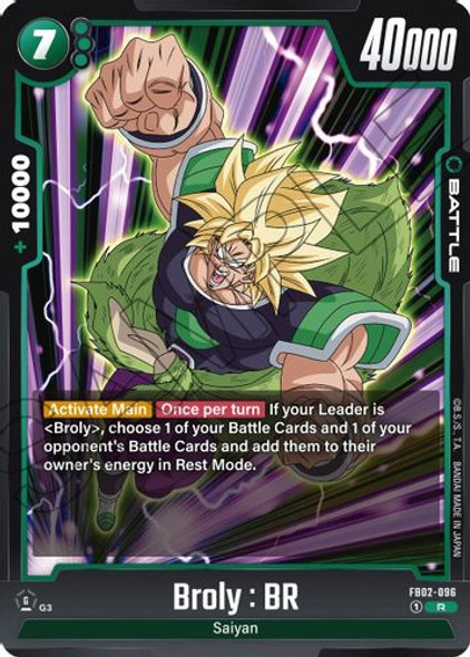 FB02-096R Broly : BR (Foil)