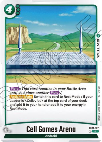 FB02-102R Cell Games Arena (Foil)