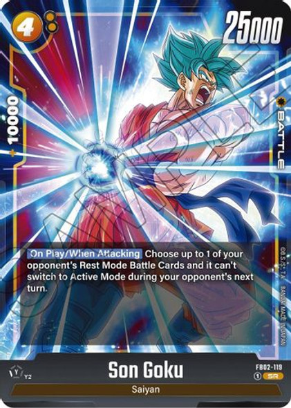 [FB02-119](SR) Son Goku (Foil)