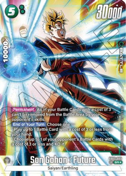 FB02-089SR Son Gohan : Future (Alternate Art) (Foil)