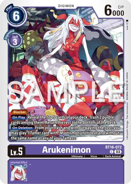 [BT16-072C] Arukenimon