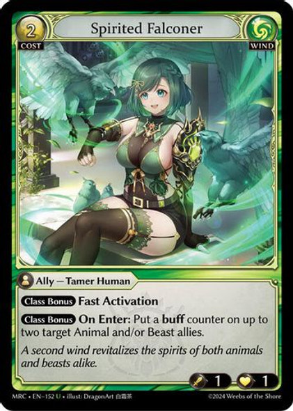 |GA04|<1st>[MRC-EN-152](U) Spirited Falconer {Foil}