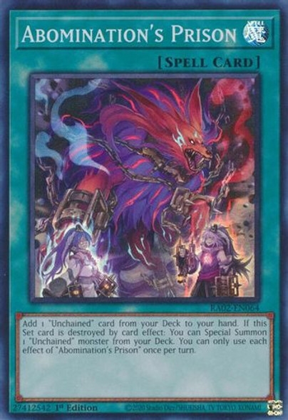 [RA02-EN064] Abomination's Prison (Secret Rare) <1st>