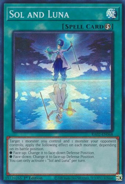 [RA02-EN068] Sol and Luna (Platinum Secret Rare) <1st>