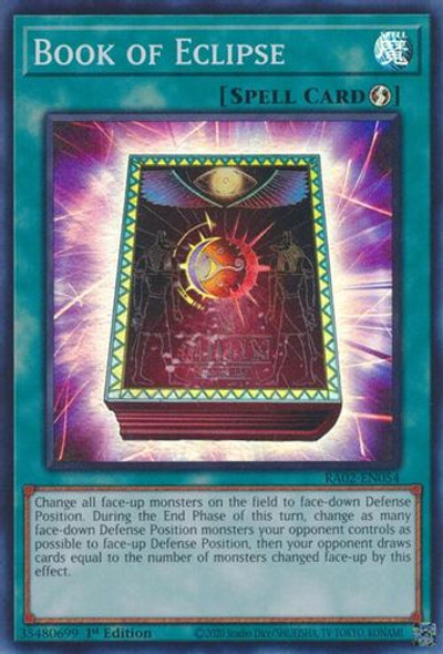 [RA02-EN054] Book of Eclipse (Prismatic Ultimate Rare) <1st>