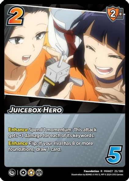 [MHA07-025/180R] Juicebox Hero (Foil)