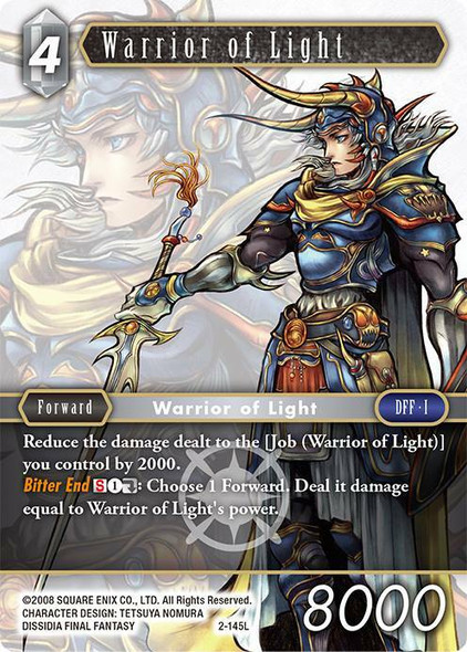 FF02-145L Warrior of Light Foil