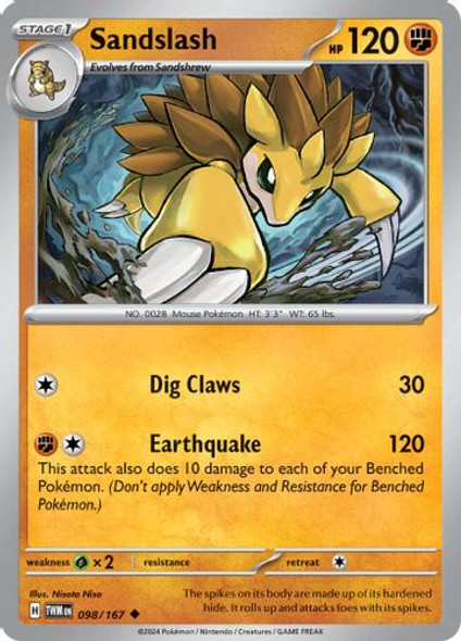 [SV06][TWM-098/167](UC) Sandslash (Reverse Holo)