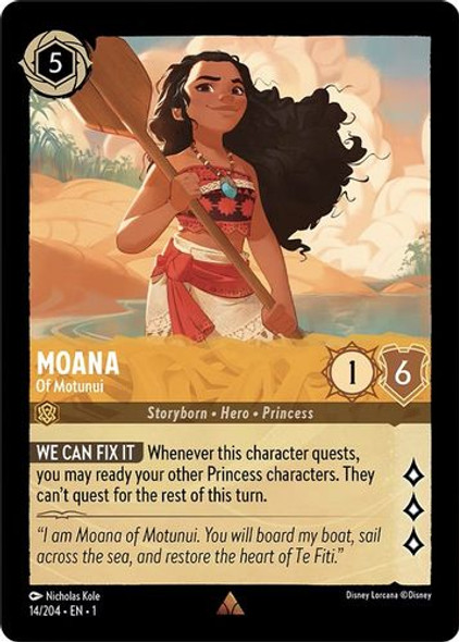 [LOR01-014/204R] Moana - Of Motunui (Foil)