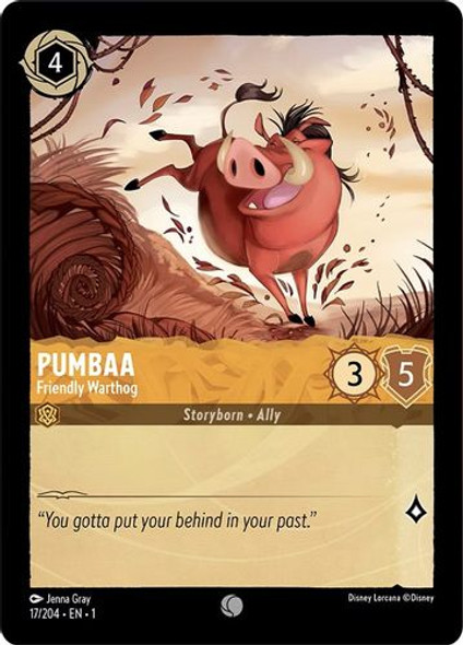 [LOR01-017/204C] Pumbaa - Friendly Warthog