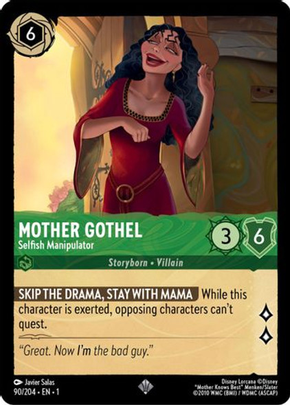 [LOR01-090/204SR] Mother Gothel - Selfish Manipulator (Foil)