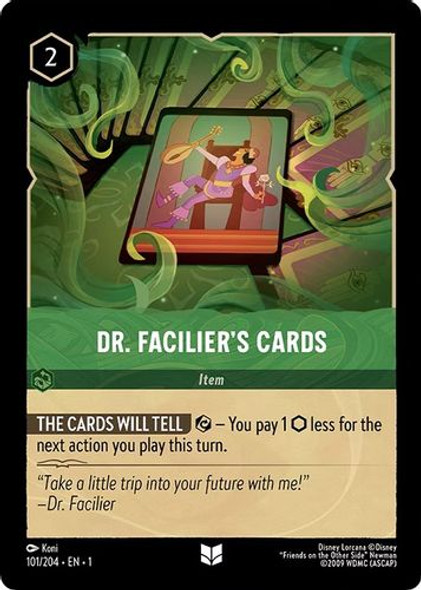 [LOR01-101/204U] Dr. Facilier's Cards (Foil)