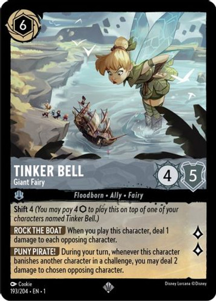 [LOR01-193/204SR] Tinker Bell - Giant Fairy (Foil)