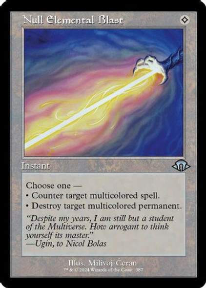 MH3-0387U Null Elemental Blast (Retro)