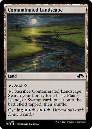 MH3-0218C Contaminated Landscape (Foil)