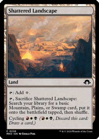 MH3-0226C Shattered Landscape (Foil)