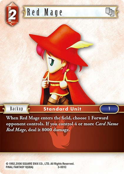 FF03-001C Red Mage