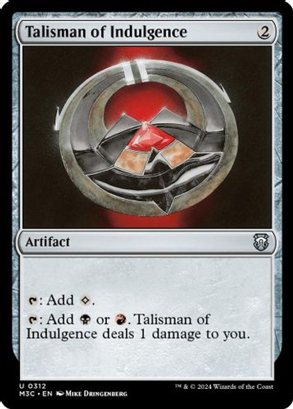 M3C-0312U Talisman of Indulgence (Ripple Foil)