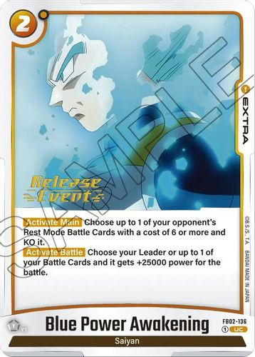 [FB02-136](UC) Blue Power Awakening {Release Event}