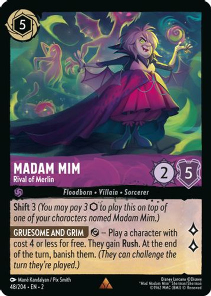 [LOR02-048/204](R) Madam Mim - Rival of Merlin