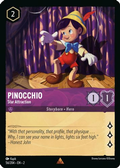 [LOR02-056/204](R) Pinocchio - Star Attraction