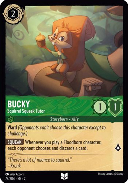 [LOR02-073/204](U) Bucky - Squirrel Squeak Tutor (Foil)